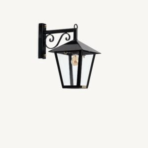 Artisans Vierkant Wandlamp op arm hangend M