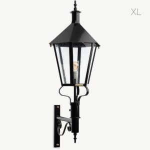Artisans Zeskant Wandlamp op arm staand XL