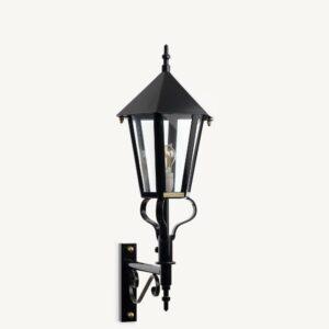 Artisans Zeskant Wandlamp op arm staand M