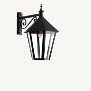 Artisans Zeskant Wandlamp op arm hangend L